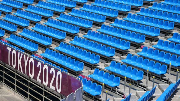 Tokyo, Japan - July 21, 2021 Empty seats are seen during training  - Sputnik International