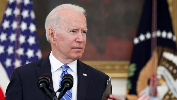 U.S. President Joe Biden delivers remarks on the economy at the White House in Washington, U.S. July 19, 2021.  - Sputnik International