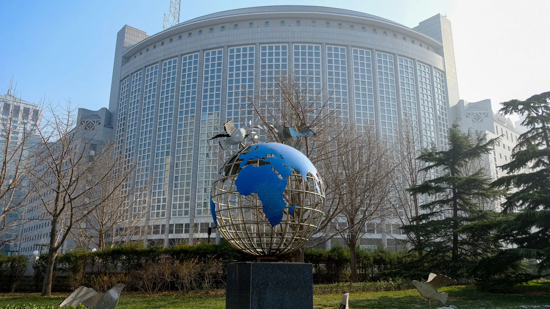 The Chinese Foreign Ministry's building in Beijing - Sputnik International, 1920, 17.06.2024