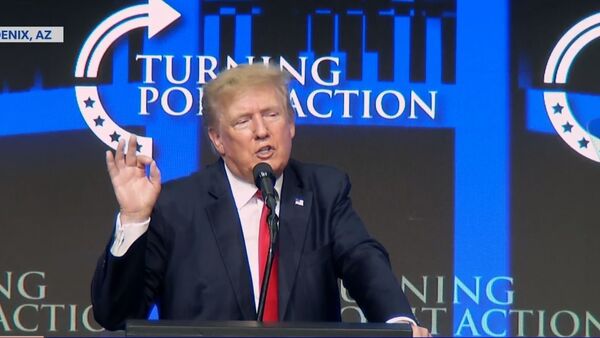 Trump speaking at  the Turning Point USA Student Action Summit in Phoenix, Arizona on July 24, 2021 - Sputnik International