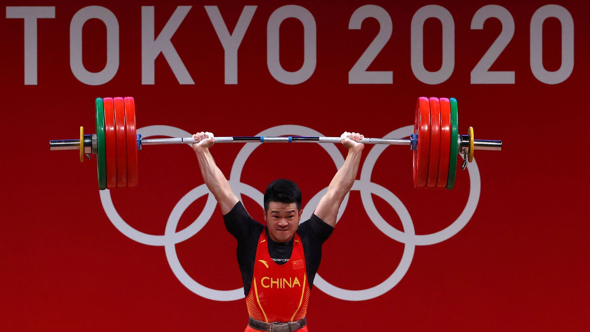 Tokyo 2020 Olympics - Weightlifting - Men's 73kg - Group A - Tokyo International Forum, Tokyo, Japan - July 28, 2021. Shi Zhiyong of China in action - Sputnik International, 1920, 07.09.2021