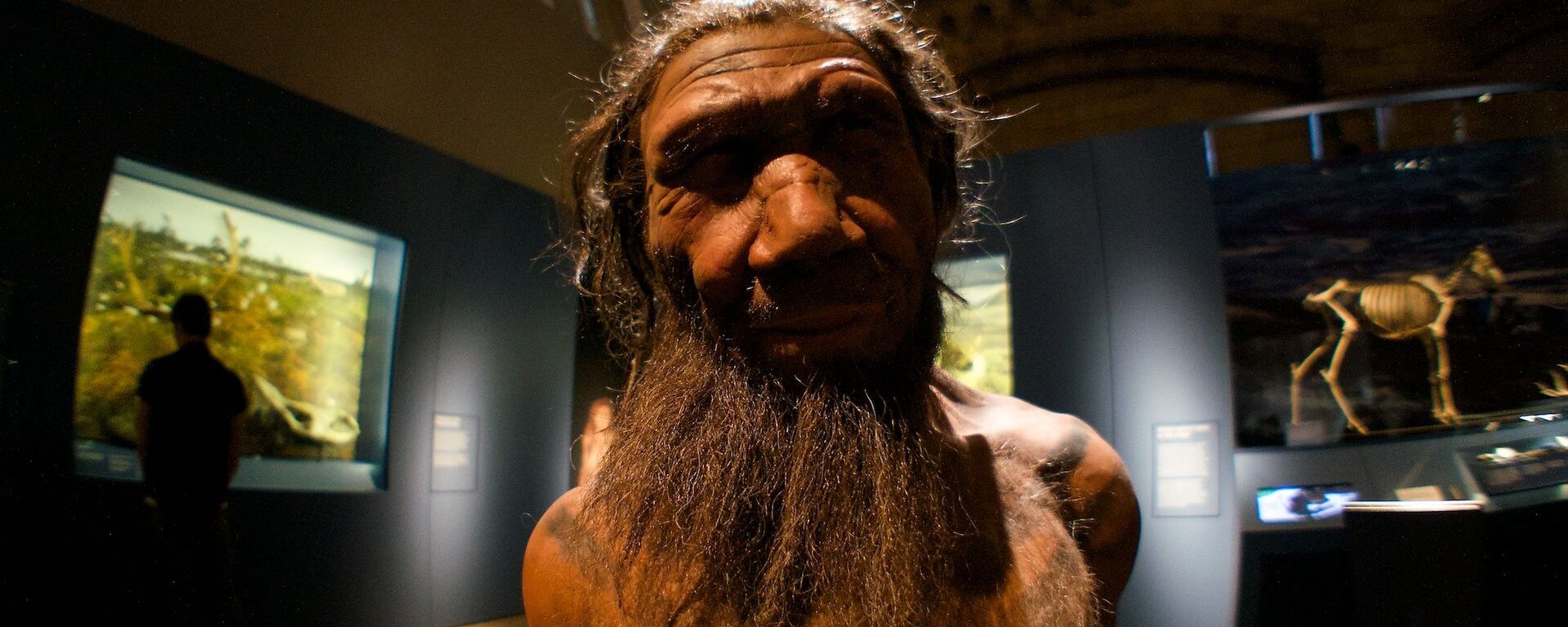 Neanderthal. Britain: One Million Years of the Human Story at the Natural History Museum - Sputnik International, 1920, 30.07.2021