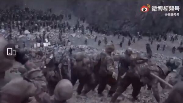 Video of Galwan valley clash between Indian and Chinese toops released by Indian and Chinese media - Sputnik International