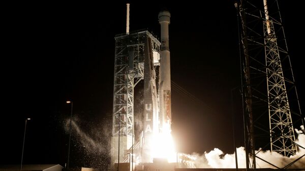 The Boeing CST-100 Starliner spacecraft, atop a ULA Atlas V rocket, lifts off for an uncrewed Orbital Flight Test to the International Space Station from launch complex 40 at the Cape Canaveral Air Force Station in Cape Canaveral, Florida December 20, 2019. REUTERS/Joe Skipper/File Photo - Sputnik International