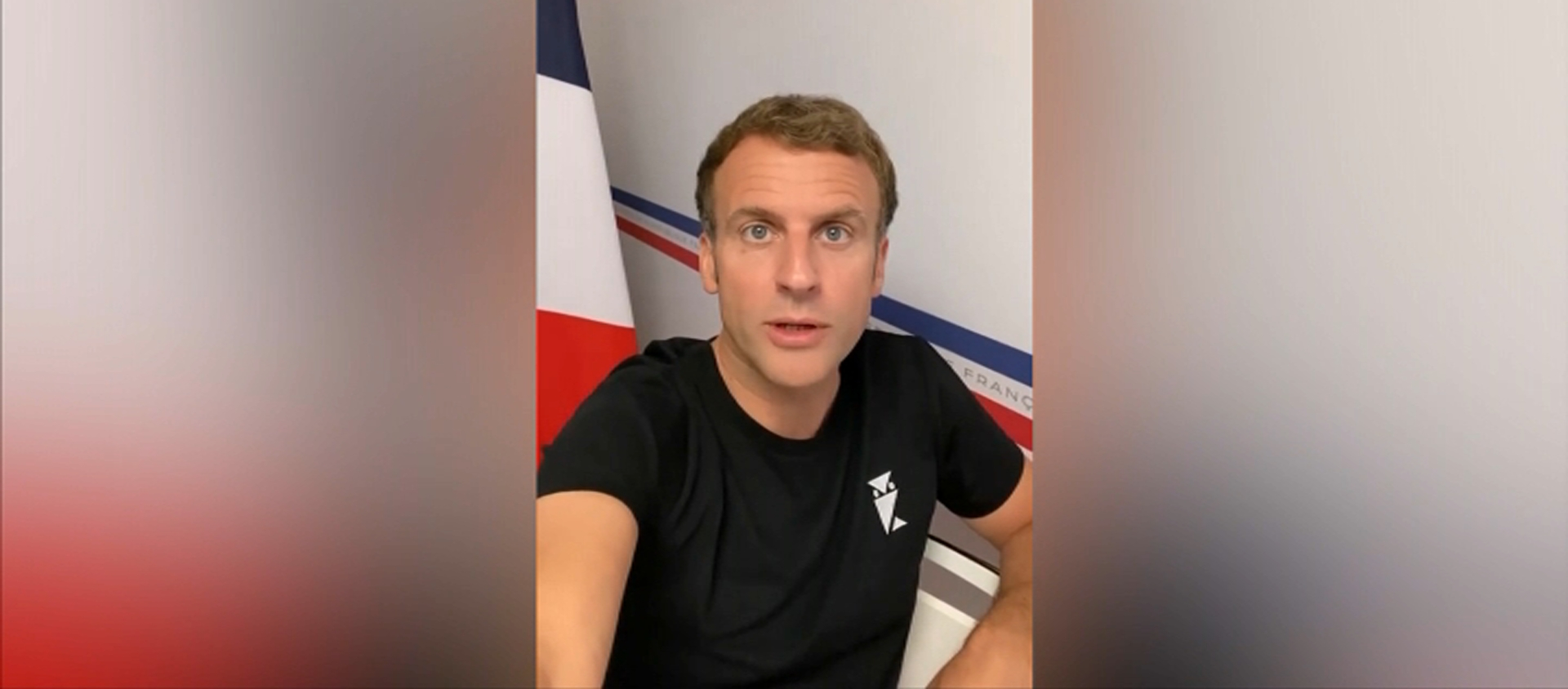 French President Emmanuel Macron speaking to young people about the need to get vaccinated against the coronavirus. Screengrab from his Instagram. - Sputnik International, 1920, 04.08.2021