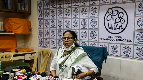 Chief Minister of West Bengal state and Trinamool Congress party leader Mamata Banerjee - Sputnik International
