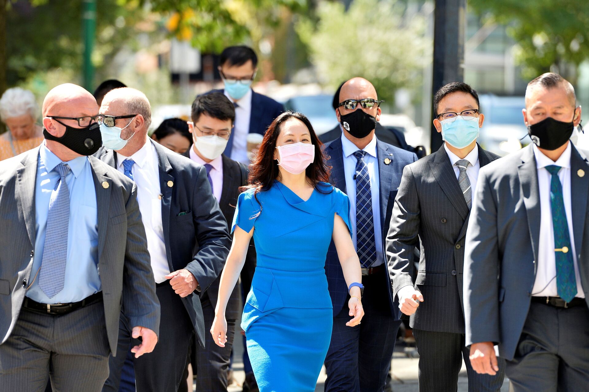 Huawei Technologies Chief Financial Officer Meng Wanzhou returns to court following a break in Vancouver, British Columbia, Canada, August 4, 2021. REUTERS/Jennifer Gauthier - Sputnik International, 1920, 07.09.2021