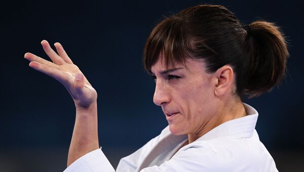 Spain’s Sanchez Jaime Wins Women’s Karate Kata Gold at Tokyo Olympics - Sputnik International