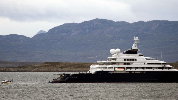 the Octopus yacht, owned by Microsoft's co-founder Paul Allen - Sputnik International