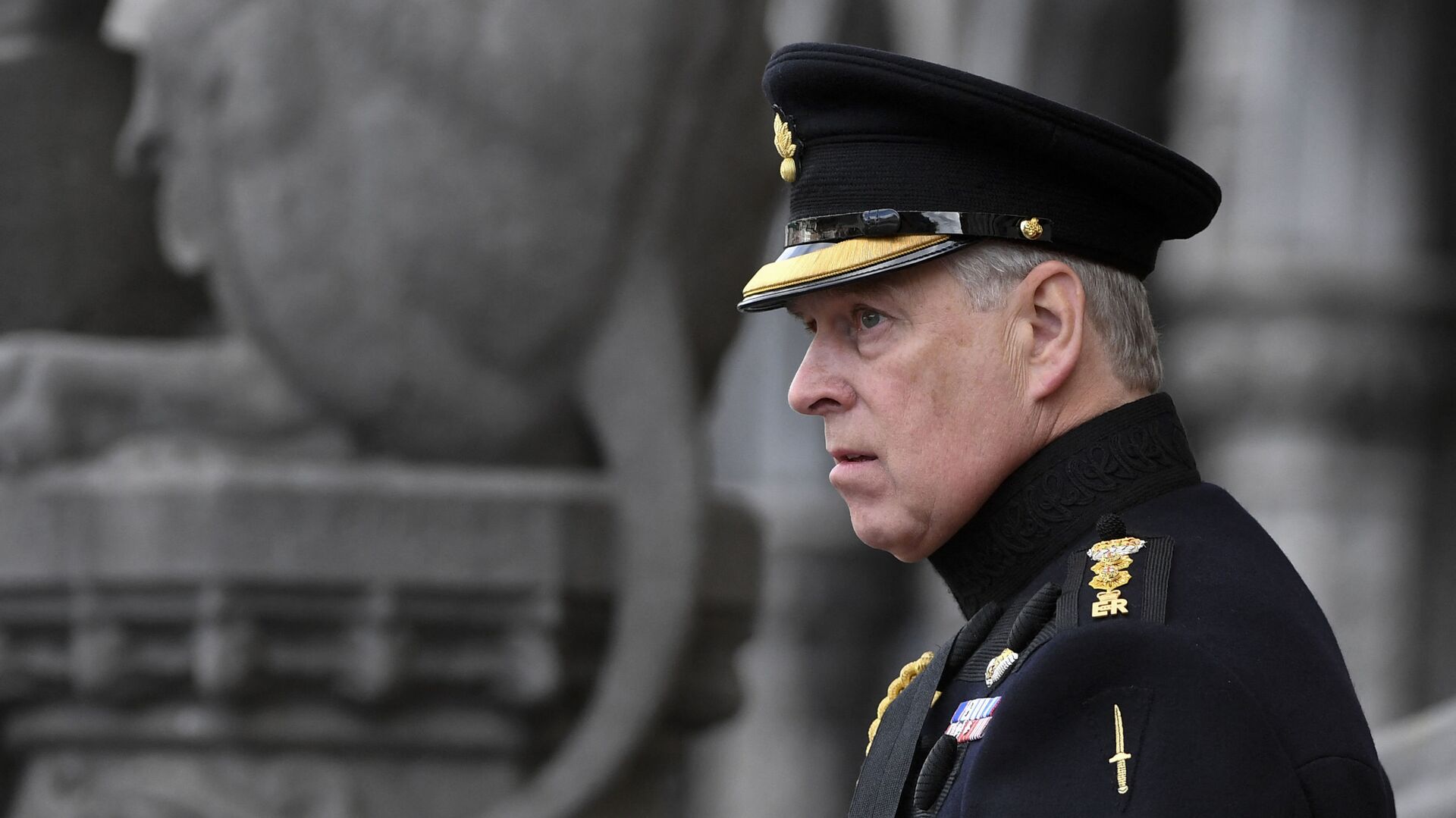 Britain's Prince Andrew, Duke of York, attends a ceremony commemorating the 75th anniversary of the liberation of Bruges on September 7, 2019 in Bruges - Sputnik International, 1920, 27.02.2022