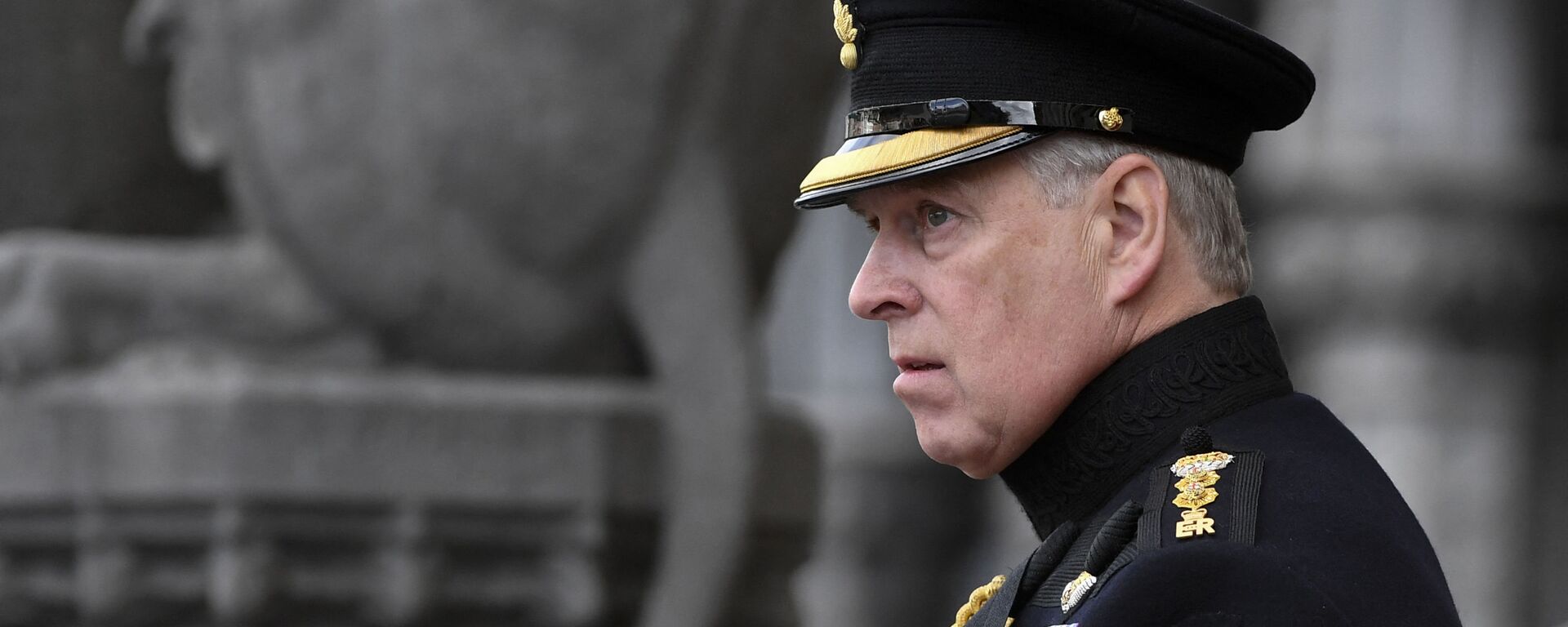 Britain's Prince Andrew, Duke of York, attends a ceremony commemorating the 75th anniversary of the liberation of Bruges on September 7, 2019 in Bruges - Sputnik International, 1920, 15.12.2021