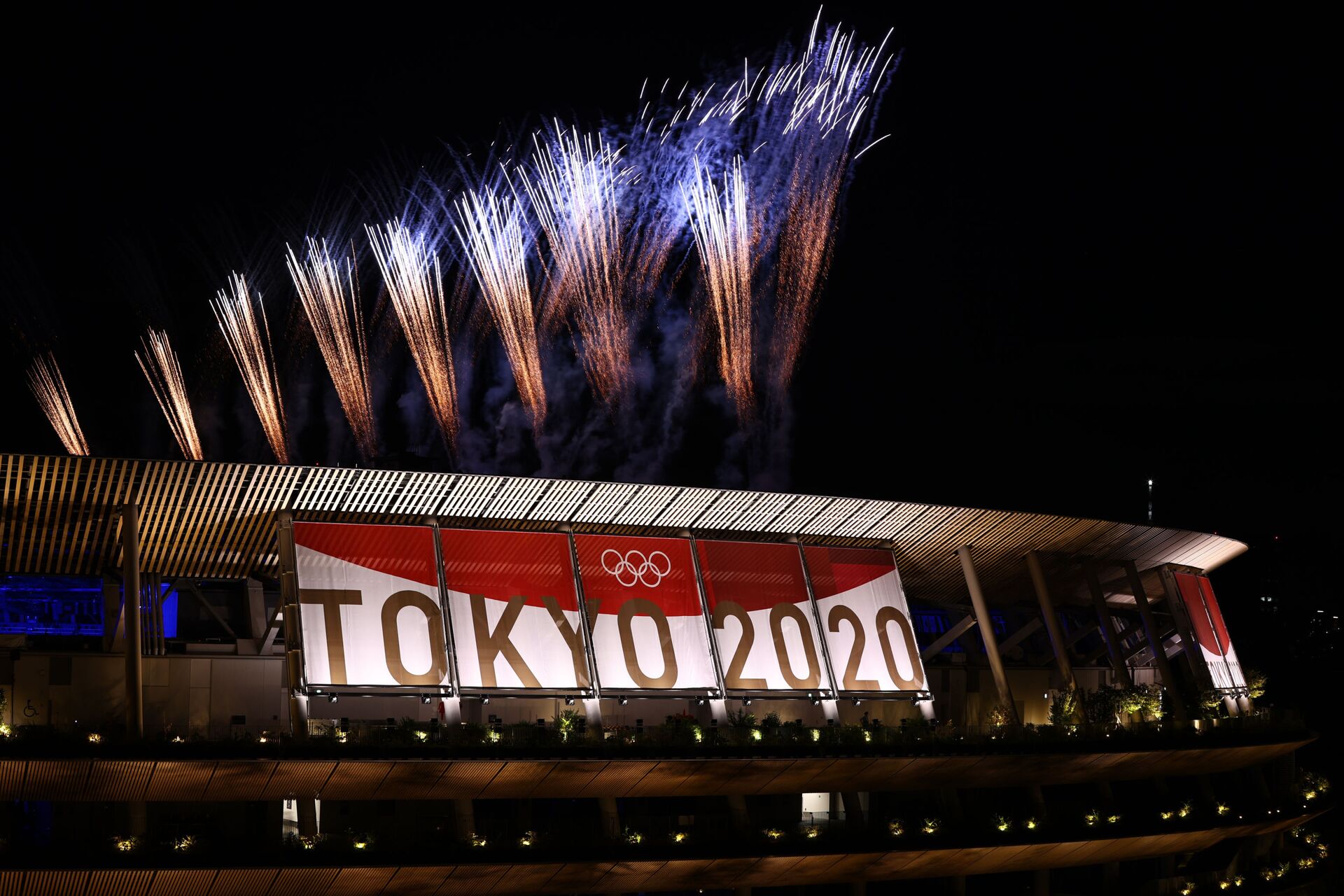 Торжественная церемония закрытия XXXII летних Олимпийских игр в Токио  - Sputnik International, 1920, 31.12.2021