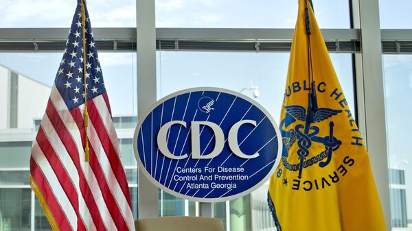 This Nov. 19, 2013 file photo shows a Centers for Disease Control and Prevention logo at the agency's federal headquarters in Atlanta. - Sputnik International