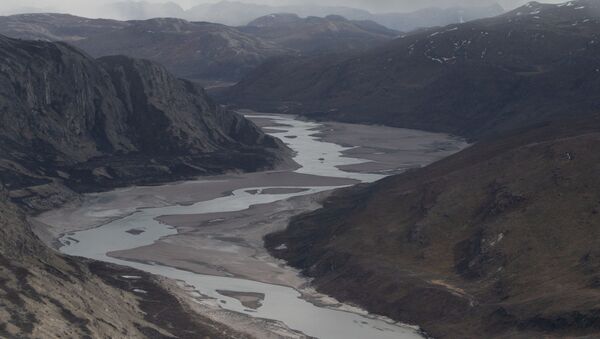 Areas of Greenland are seen from an aerial helicopter tour near Kangerlussuaq, Greenland, May 20, 2021. - Sputnik International