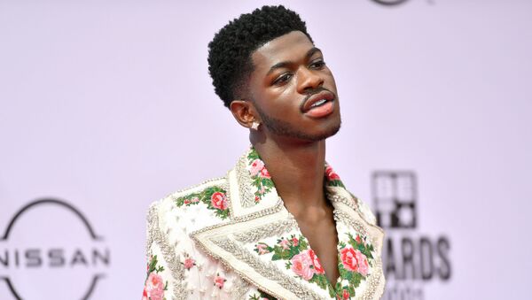 Lil Nas X attends the BET Awards 2021 at Microsoft Theater on June 27, 2021 in Los Angeles, California. - Sputnik International