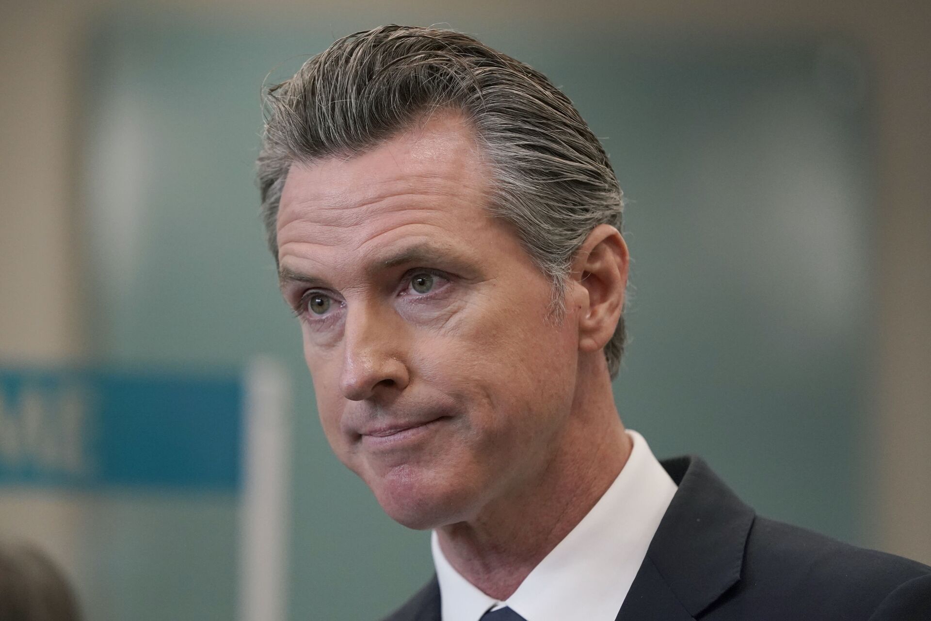 FILE — In this July 26, 2021, file photo, Gov. Gavin Newsom appears at a news conference in Oakland, Calif. Supporters of the effort to recall Newsom are asking a court to prohibit him from calling the effort sRepublican recall in the state's official voter guide. The lawsuit was filed by July 30, 2021, by Orrin Heatlie, the Republican activist who launched the recall effort. - Sputnik International, 1920, 26.09.2022
