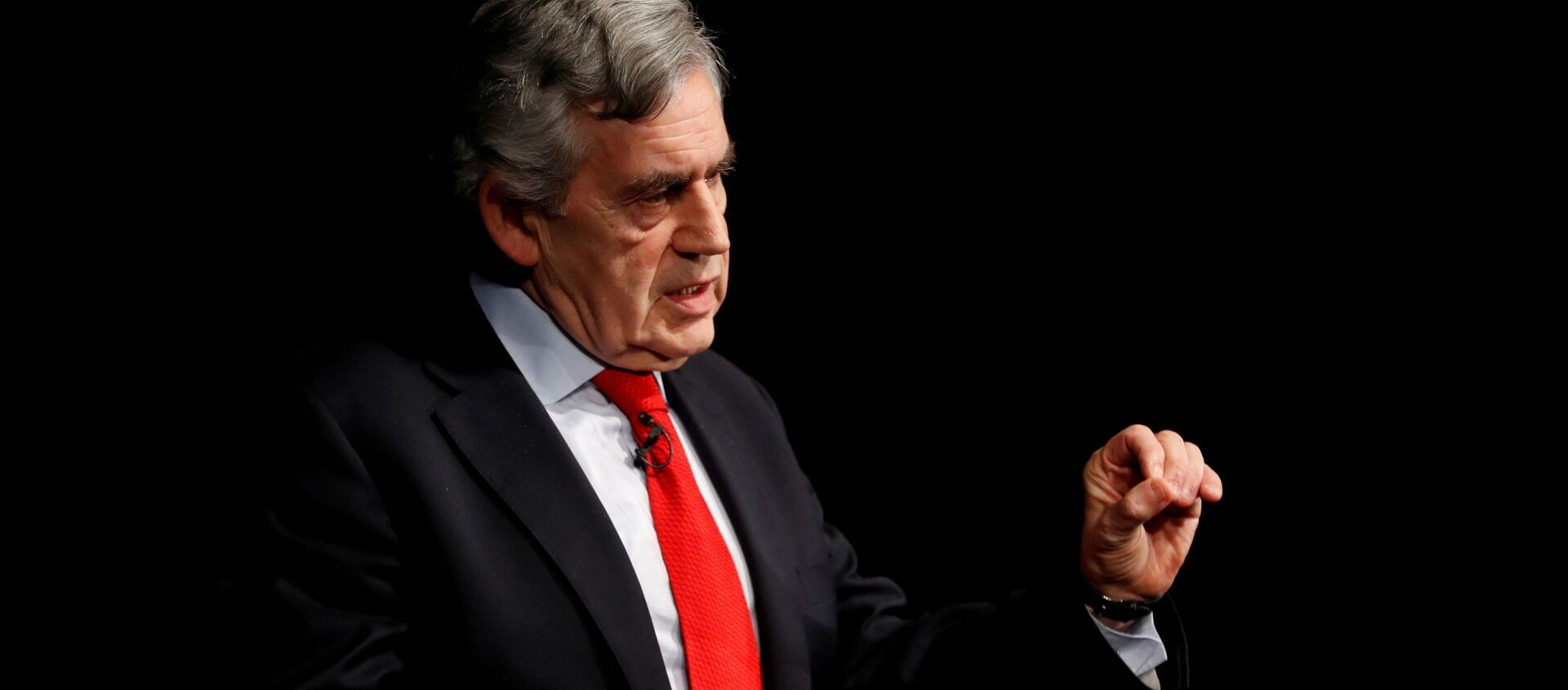 Britain's former Prime Minister Gordon Brown speaks at an event in Edinburgh, Scotland, Britain January 17, 2019 - Sputnik International, 1920, 16.08.2021