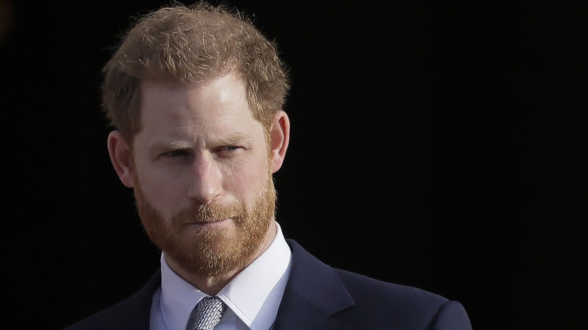 In this Thursday, Jan. 16, 2020, file photo, Britain's Prince Harry arrives in the gardens of Buckingham Palace in London.  - Sputnik International, 1920, 10.11.2021
