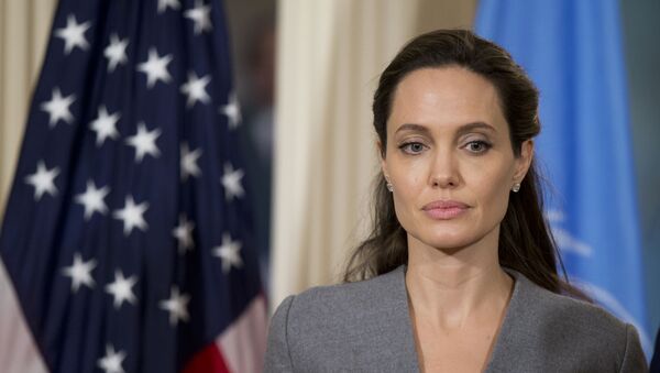 United Nations High Commissioner for Refugees Special Envoy Angelina Jolie  - Sputnik International