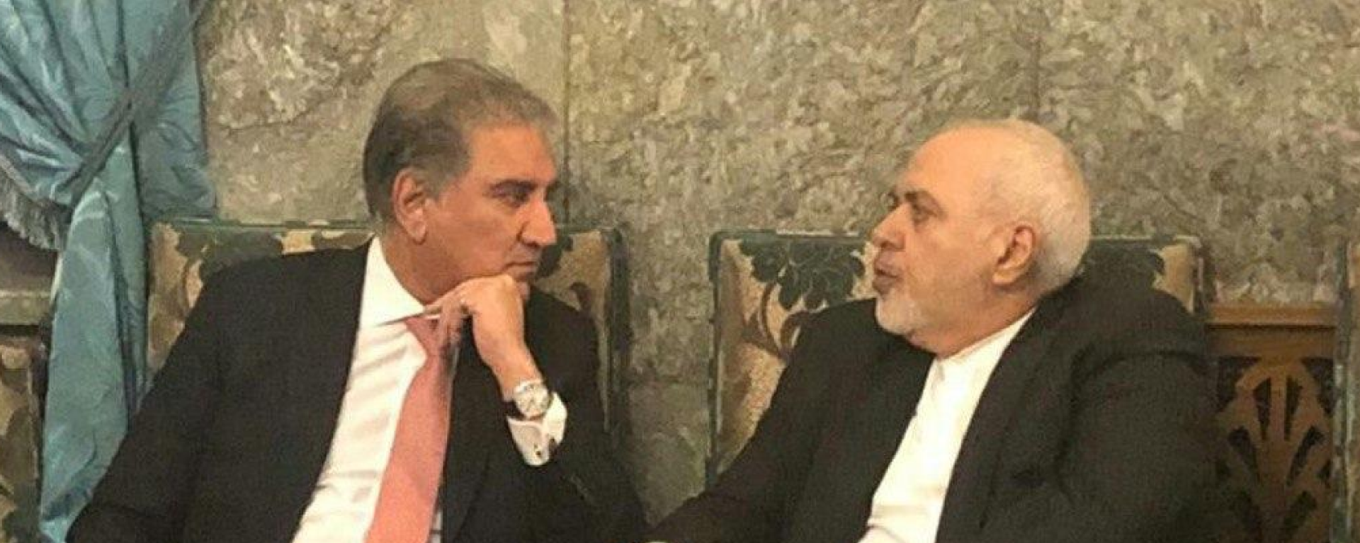 Iranian Foreign Minister Mohammad Javad Zarif has held talks with his Pakistani counterpart Shah Mehmood Qureshi in Tehran. January 13, 2020. - Sputnik International, 1920, 24.08.2021
