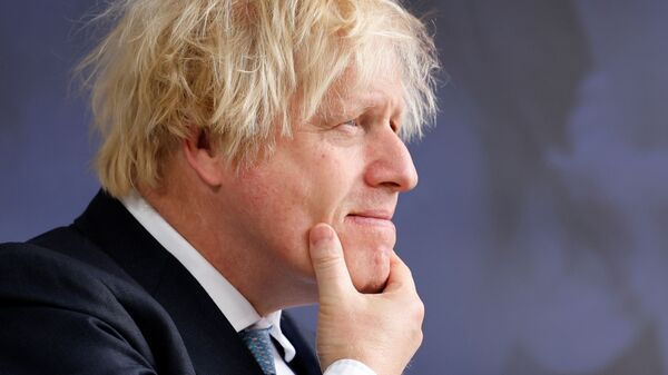 Britain's Prime Minister Boris Johnson arrives on the second day of the Global Education Summit in London, Britain July 29, 2021 - Sputnik International