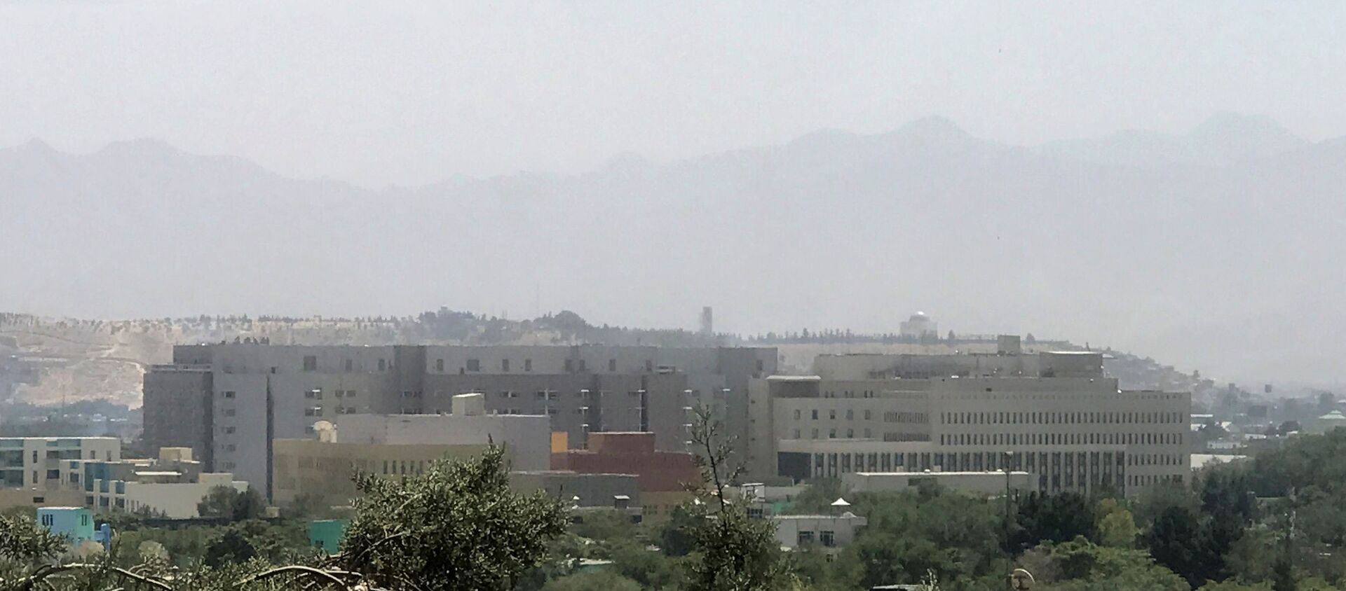 A general view of the U.S. embassy in Kabul, Afghanistan, August 15, 2021. - Sputnik International, 1920, 29.08.2021