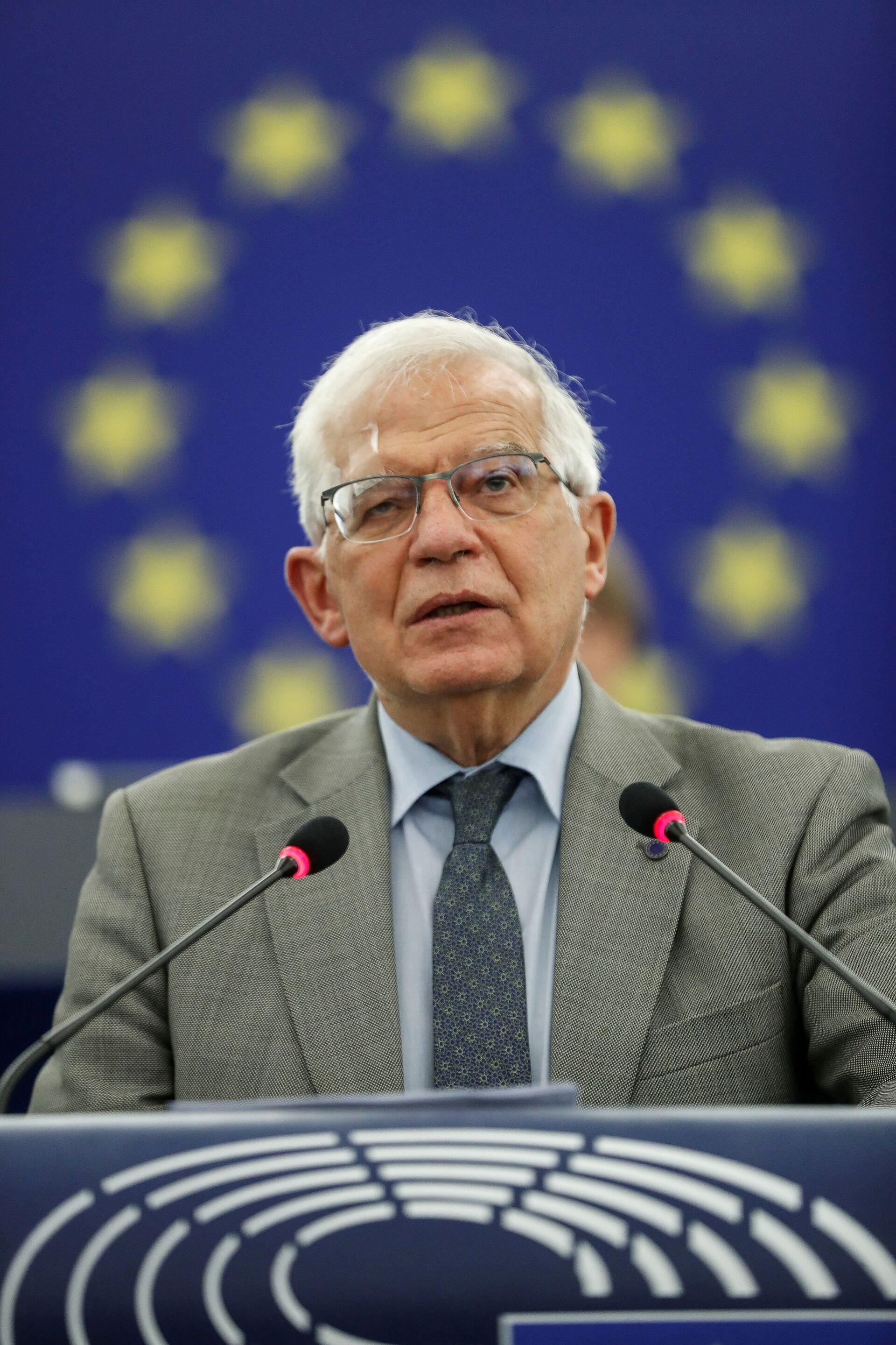 FILE PHOTO: Josep Borrell, vice president of the European Commission in charge of coordinating the external action of the European Union, delivers a speech at the European Parliament, in Strasbourg, France, June 8, 2021 - Sputnik International, 1920, 07.02.2022