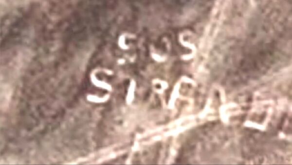 HUGE *SOS STRANDED* sign found in REMOTE desert on Google Earth! How did they get there? - Sputnik International
