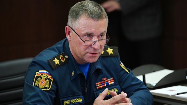 Russian Minister of Civil Defence, Emergencies, and Disaster Relief Yevgeny Zinichev - Sputnik International