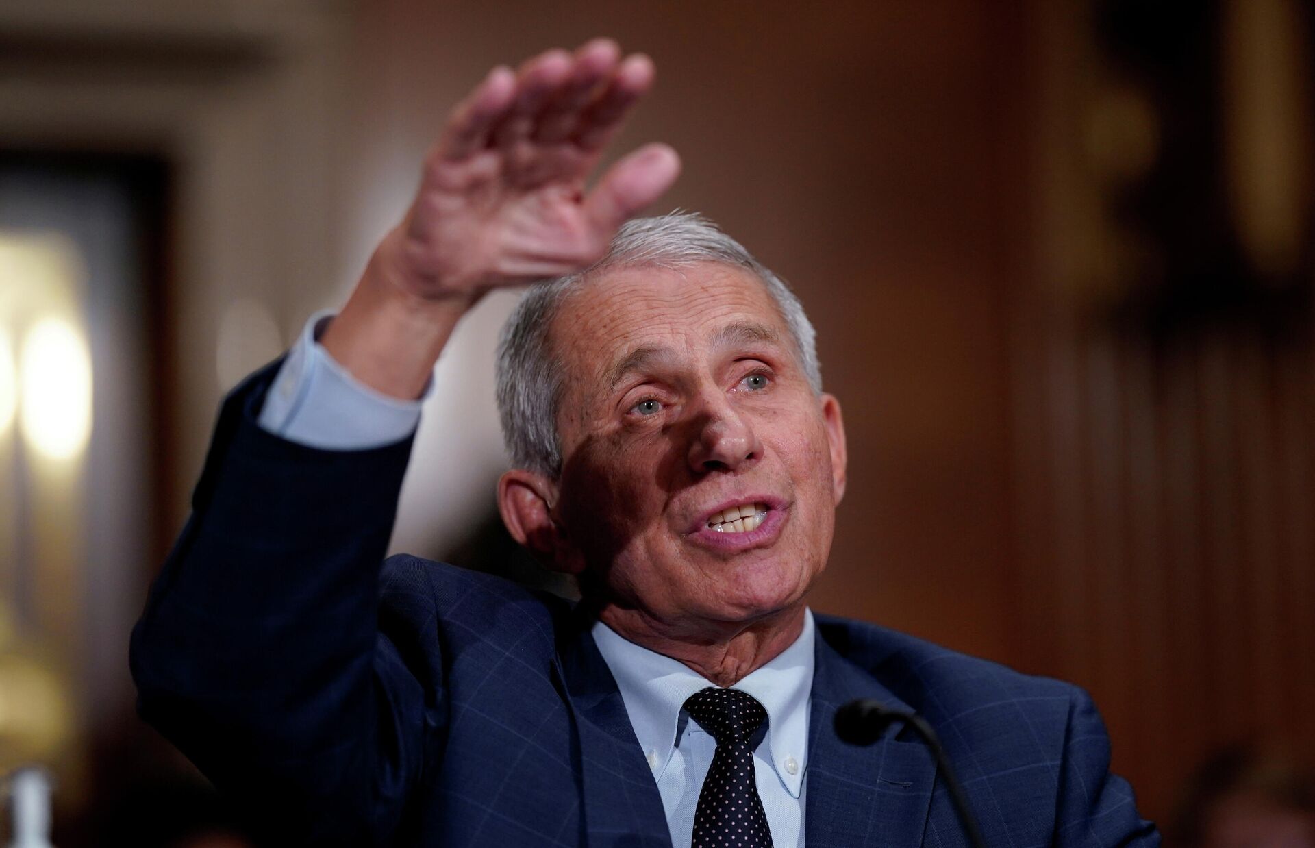 Top infectious disease expert Dr. Anthony Fauci testifies before the Senate Health, Education, Labor, and Pensions Committee on Capitol hill in Washington, D.C., U.S., July 20, 2021 - Sputnik International, 1920, 09.09.2021