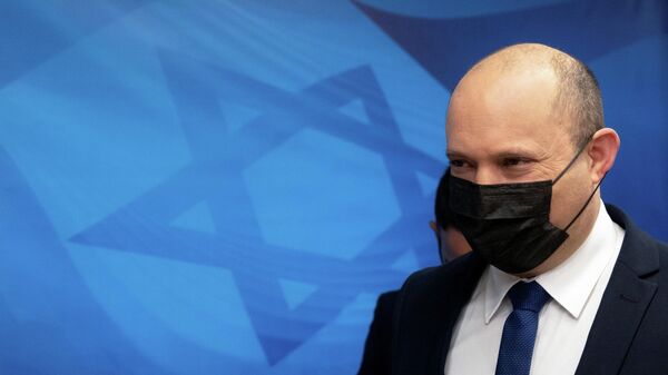Israel's Prime Minister Naftali Bennett arrives for the weekly cabinet meeting at the Prime Minister's Office in Jerusalem, September 5, 2021 - Sputnik International