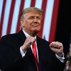 In this file photo taken on December 05, 2020 US President Donald Trump holds up his fists at the end of a rally to support Republican Senate candidates at Valdosta Regional Airport in Valdosta, Georgia. - Sputnik International