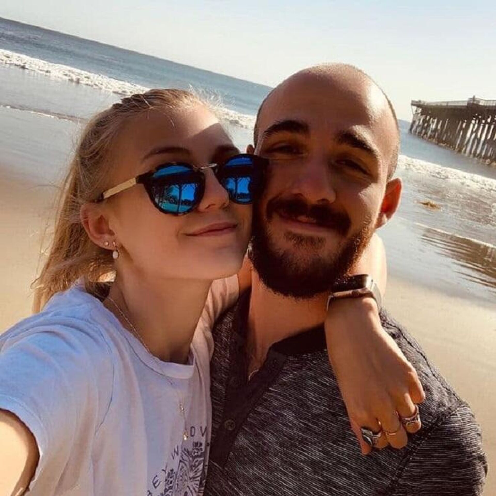 An Instagram photo of missing woman Gabrielle Petito and her boyfriend Brian Laundrie on March 18, 2020 - Sputnik International, 1920, 23.11.2021