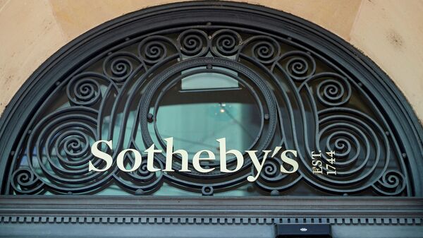  A logo is pictured on Sotheby's in Geneva, Switzerland, June 21, 2020. - Sputnik International