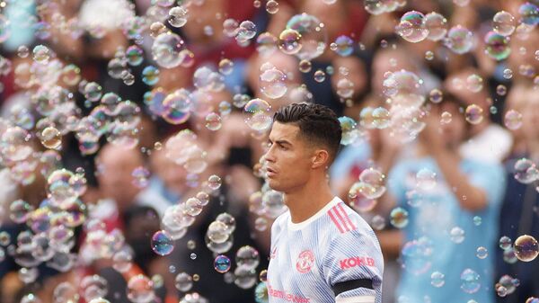 2021 Manchester United's Cristiano Ronaldo before the match - Sputnik International
