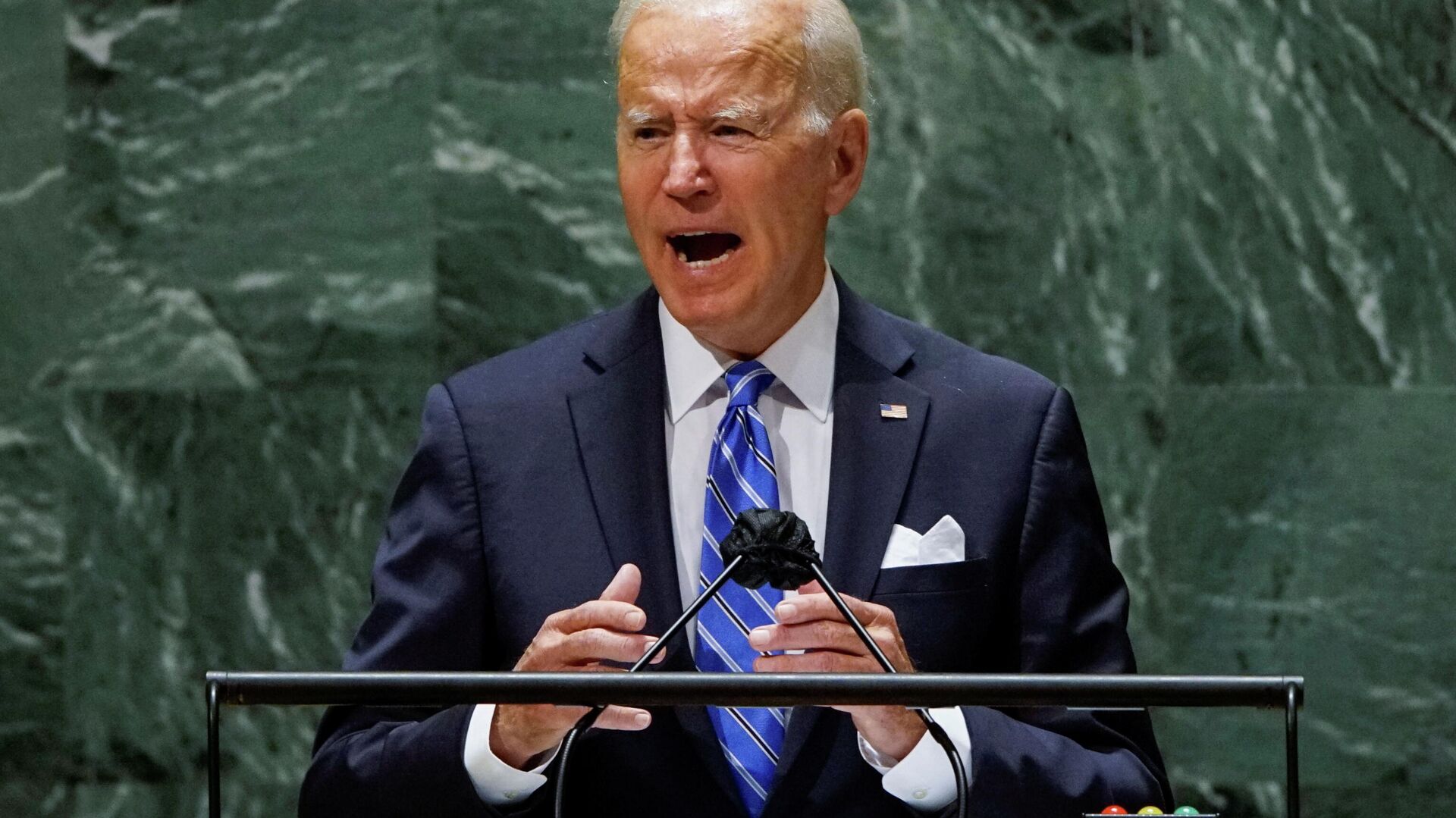 U.S. President Joe Biden addresses the 76th Session of the U.N. General Assembly in New York City, U.S., September 21, 2021 - Sputnik International, 1920, 22.09.2021