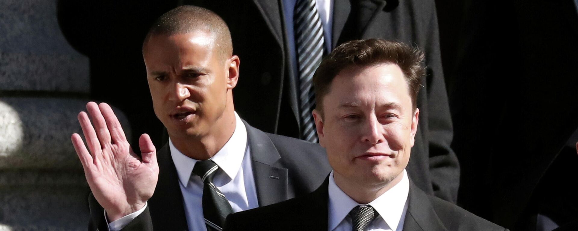 Tesla CEO Elon Musk leaves Manhattan federal court after a hearing on his fraud settlement with the Securities and Exchange Commission (SEC) in New York City, U.S., April 4, 2019. - Sputnik International, 1920, 29.09.2021
