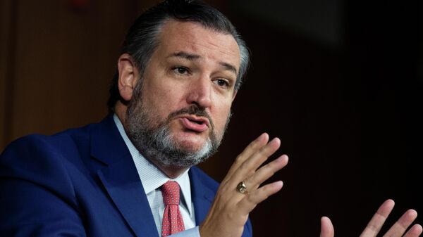 Senator Ted Cruz, R-Texas, speaks during the Senate Judiciary Committee hearing titled Texas Unconstitutional Abortion Ban and the Role of the Shadow Docket, in Hart Senate Office Building, Washington, U.S., September 29, 2021 - Sputnik International