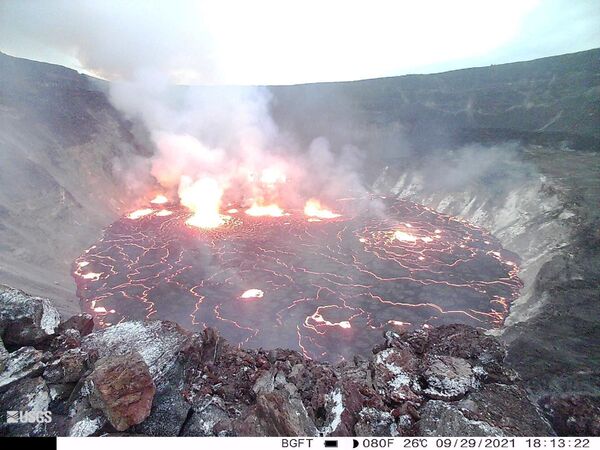 More lava, more heat, more steam. It&#x27;s hot! - Sputnik International