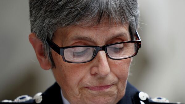 Metropolitan Police Commissioner Cressida Dick delivers a statement outside the Old Bailey, where police officer Wayne Couzens was sentenced following the murder of Sarah Everard, in London - Sputnik International