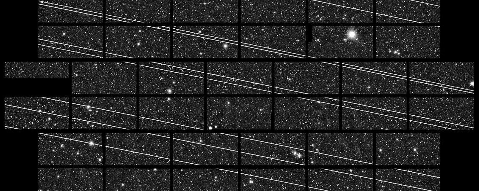 Starlink Satellites Imaged from CTIO - Sputnik International, 1920, 08.10.2021