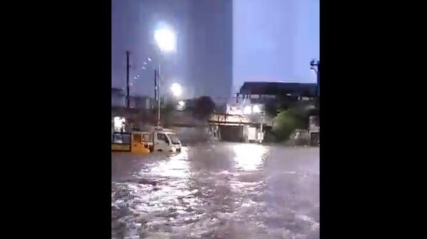 Flood in Telangana state's Hyderabad city - Sputnik International