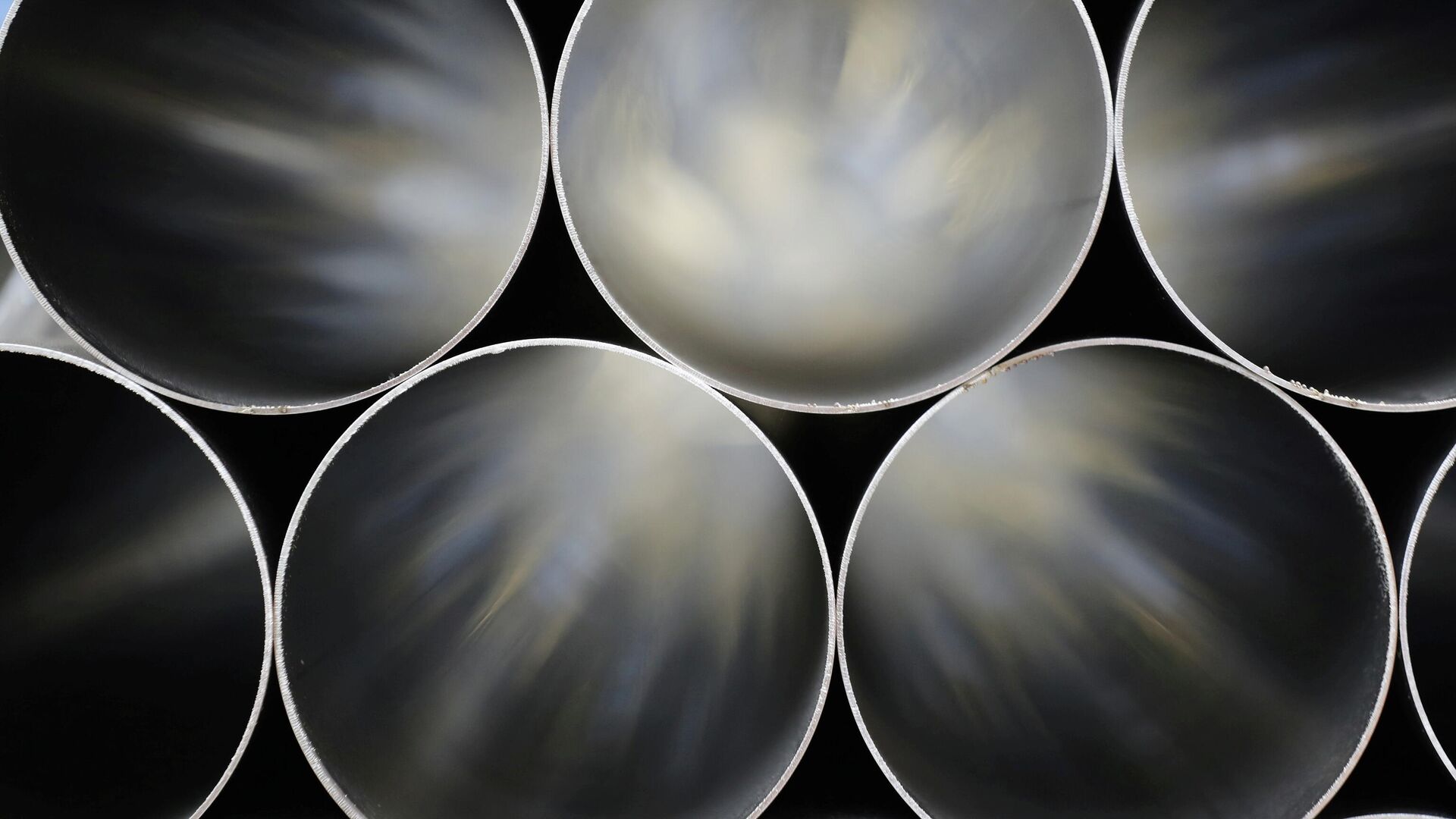 FILE PHOTO: Stainless steel tubes are stored ready to be made into exhausts at the Eminox factory, during a post-Budget visit by Britain's Chancellor of the Exchequer Philip Hammond, in Gainsborough, - Sputnik International, 1920, 11.10.2021