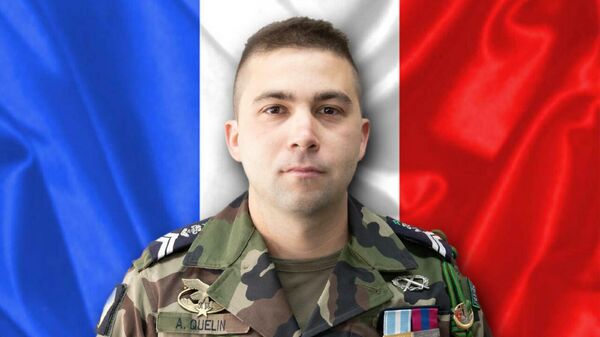  French soldier Adrien Quelin - Sputnik International