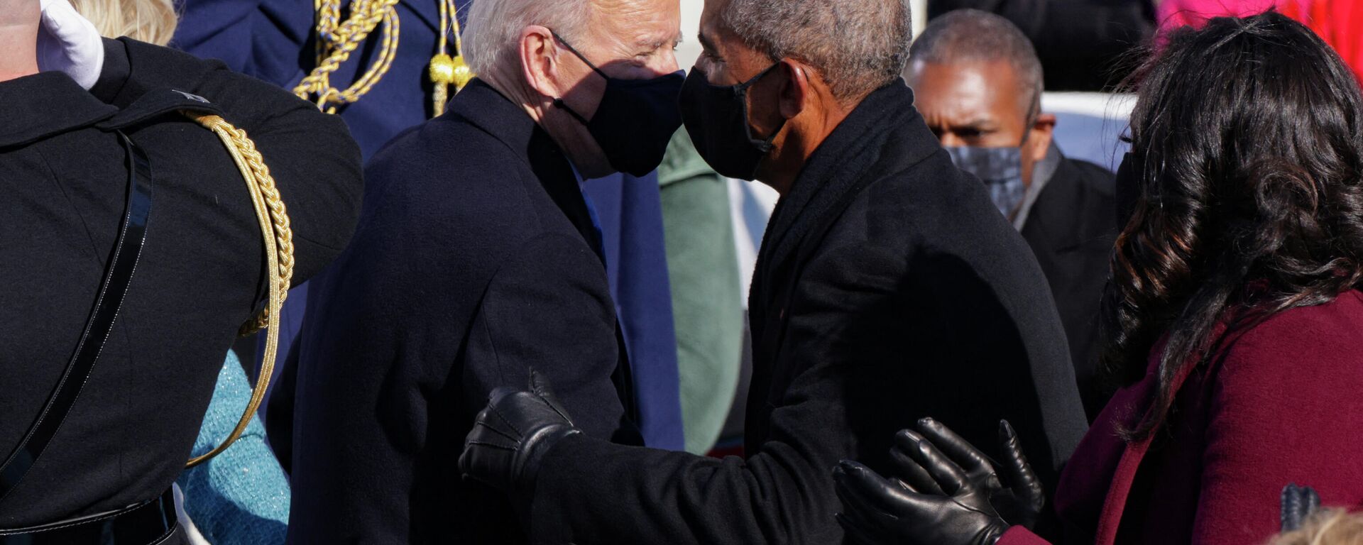 Biden's inauguration on the West Front of the U.S. Capitol on January 20, 2021 in Washington, DC. - Sputnik International, 1920, 17.10.2021