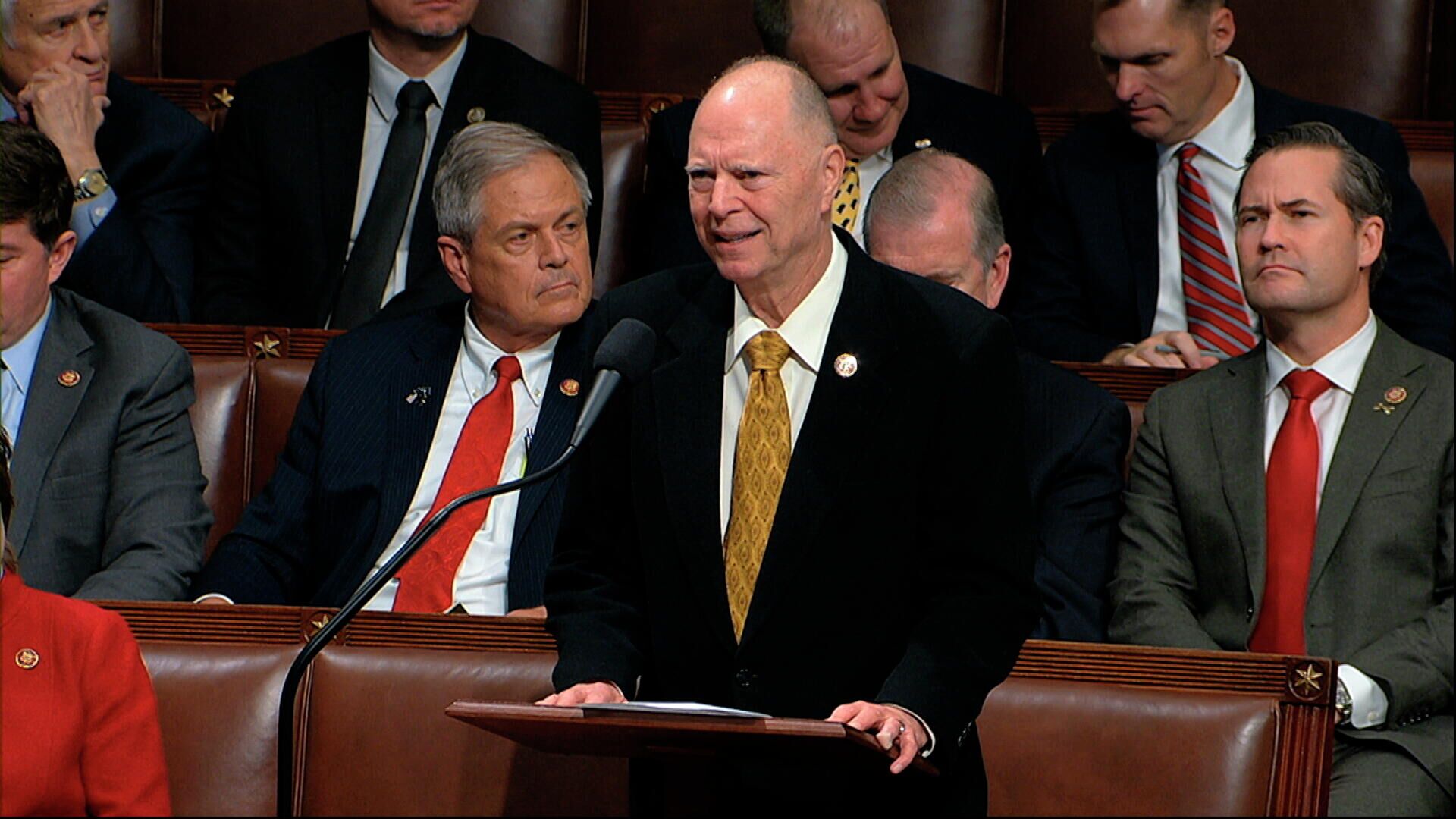 Rep. Bill Posey, R-Fla., speaks as the House of Representatives debates the articles of impeachment against President Donald Trump at the Capitol in Washington, Wednesday, Dec. 18, 2019. - Sputnik International, 1920, 22.10.2021