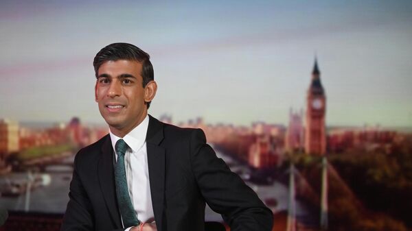 Britain's Chancellor of the Exchequer Rishi Sunak appears on BBC's 'The Andrew Marr Show' - Sputnik International