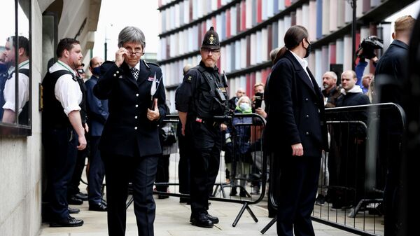 Metropolitan Police Commissioner Cressida Dick delivers a statement outside the Old Bailey where police officer Wayne Couzens was sentenced following the murder of Sarah Everard, in London - Sputnik International