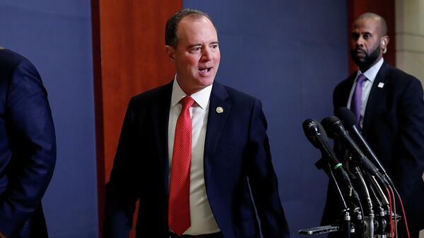 House Intelligence Committee Chairman Adam Schiff (D-CA) arrives for a national security briefing before members of the House of Representatives on Capitol Hill in Washington, D.C., March 10, 2020 - Sputnik International
