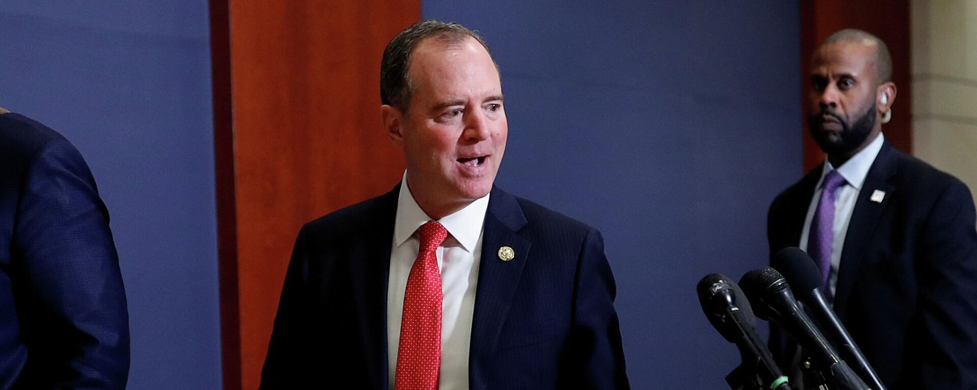 House Intelligence Committee Chairman Adam Schiff (D-CA) arrives for a national security briefing before members of the House of Representatives on Capitol Hill in Washington, D.C., March 10, 2020 - Sputnik International, 1920, 27.10.2021